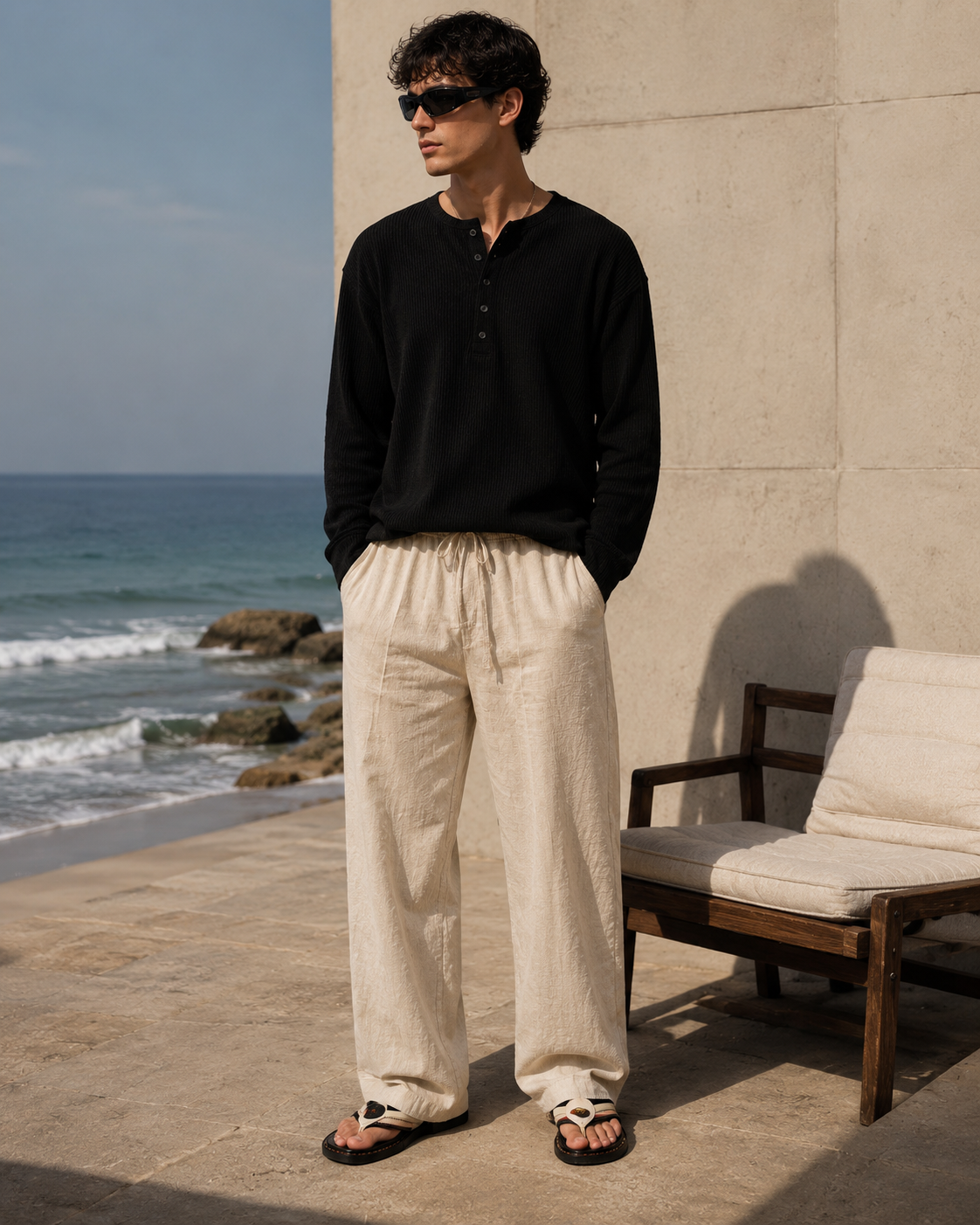 Max Aura Linen Trousers